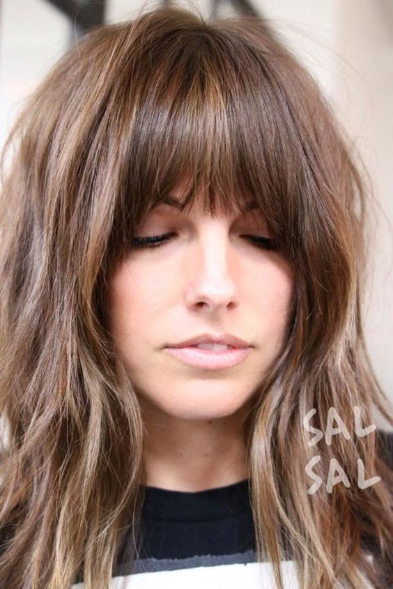 Medium To Long Hairstyles With Bangs
 27 Best Medium Length Hairstyles with Bangs 2019