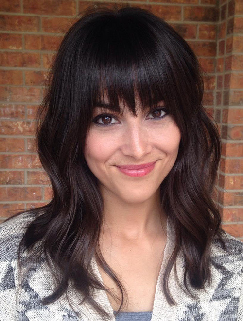 Medium To Long Hairstyles With Bangs
 80 Cute Layered Hairstyles and Cuts for Long Hair in 2016