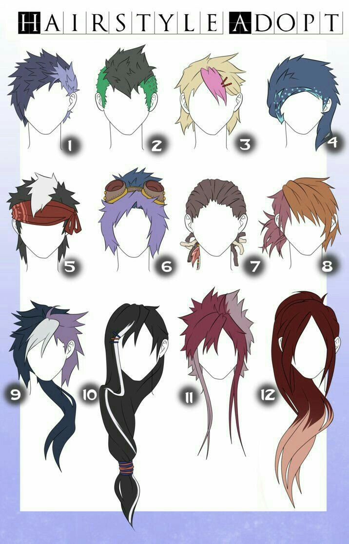 Mens Anime Hairstyles
 Hairstyle Adopt men boy hairstyles text How to Draw