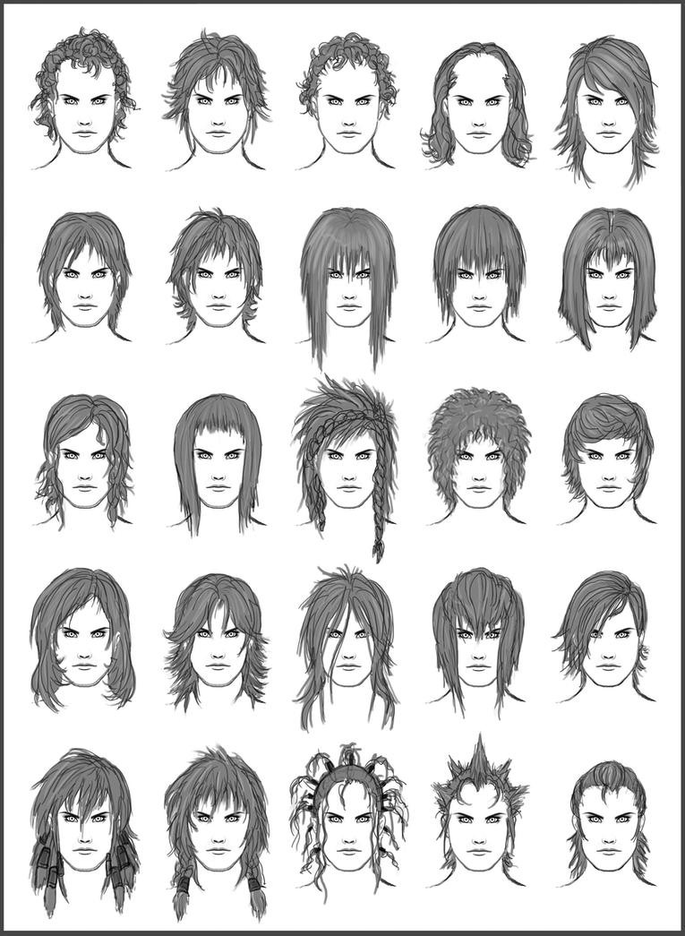 Mens Anime Hairstyles
 Anime Male Hairstyles