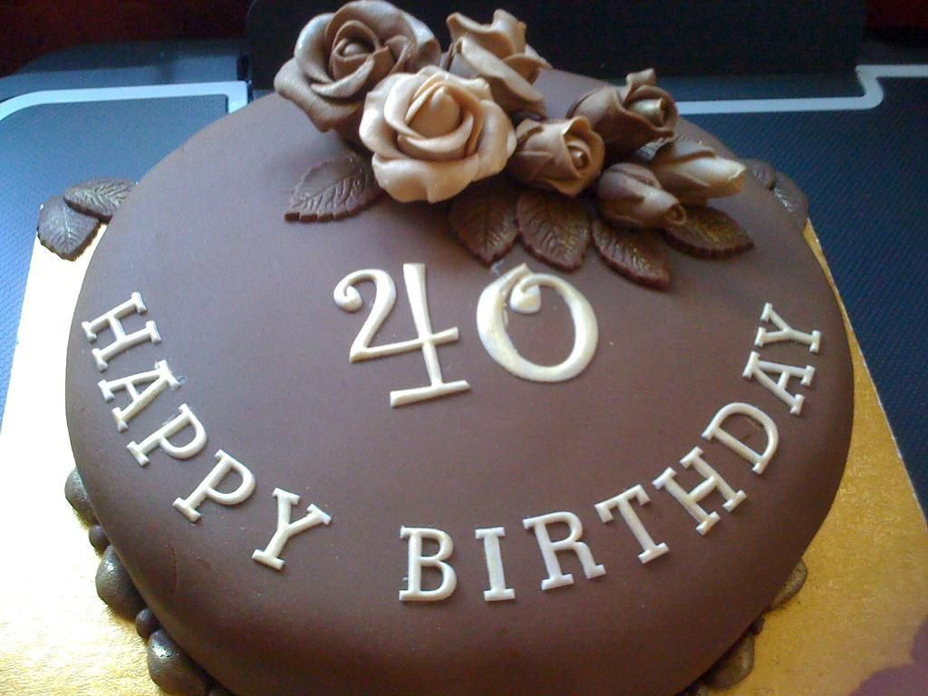 Mens Birthday Cake Decorating
 chocolate cake for mans birthday