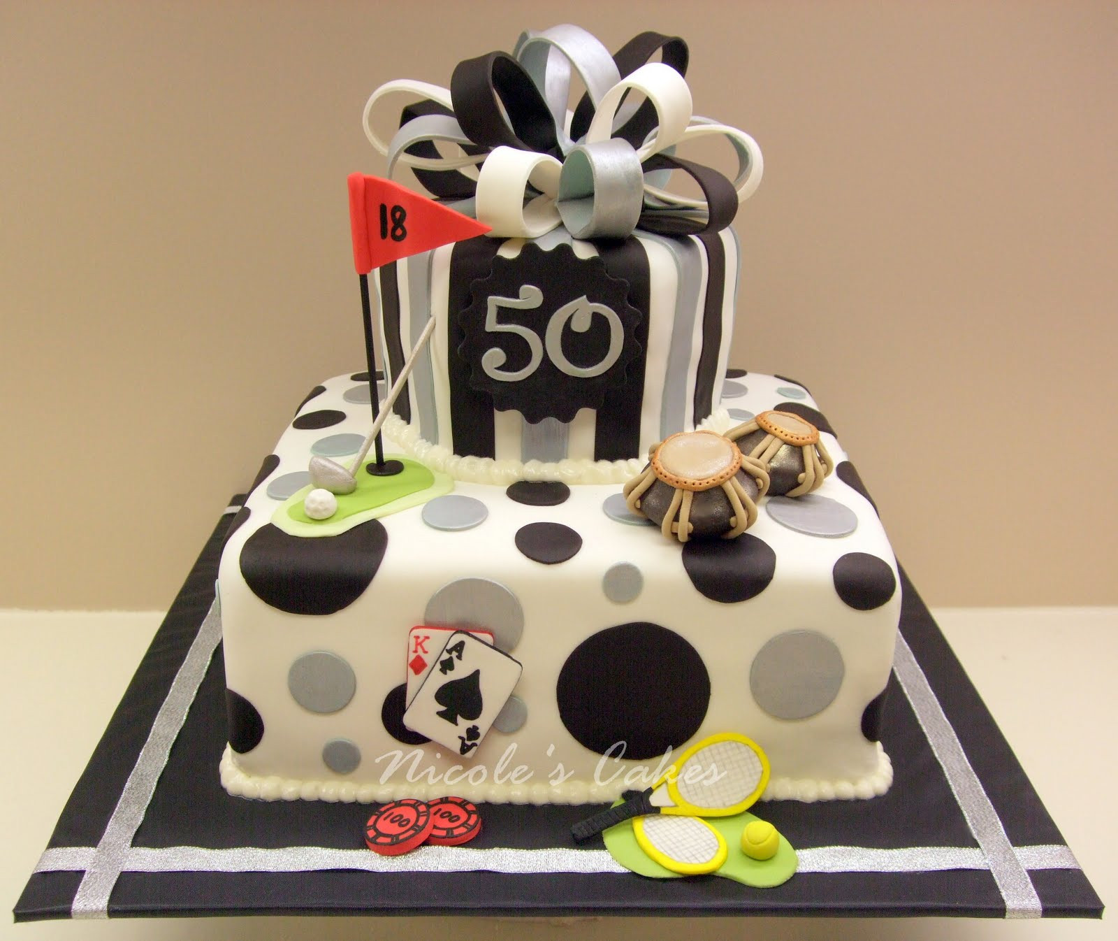 Mens Birthday Cake
 50th Birthday Cakes For Him