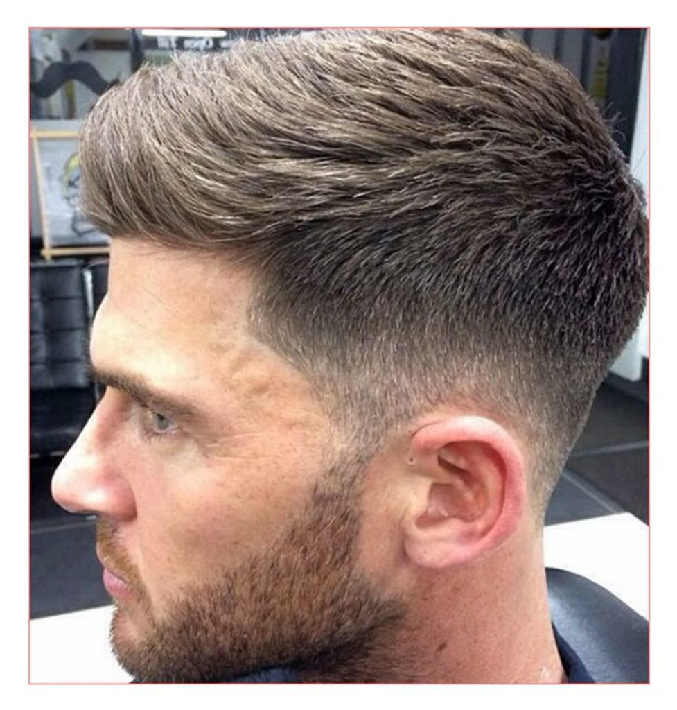 Mens Faded Haircuts
 Probably the dryest hair you will see in your life