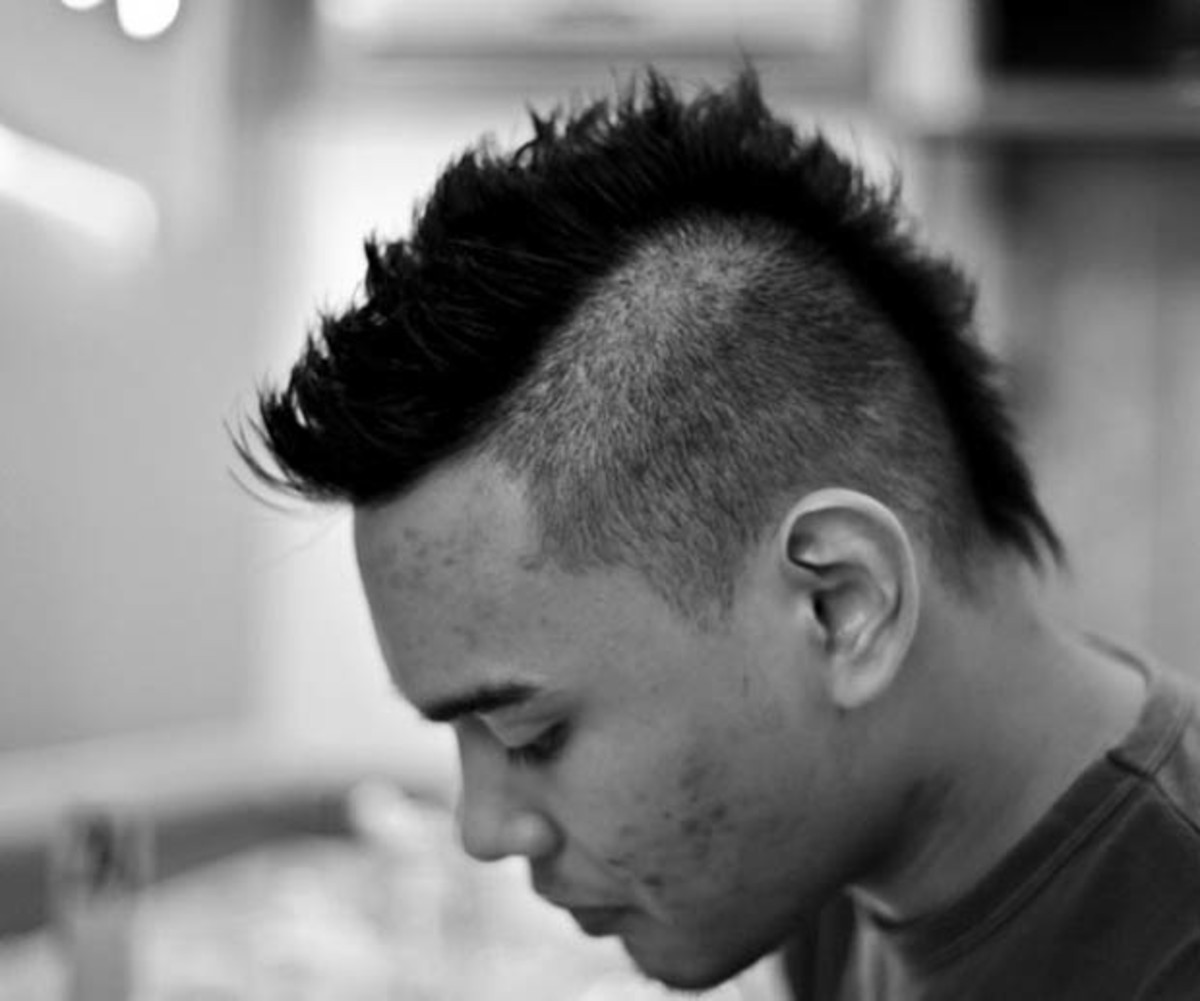 Mens Mohawk Hairstyle
 The Best Men s Cuts for Thick Coarse Hair Beautyeditor
