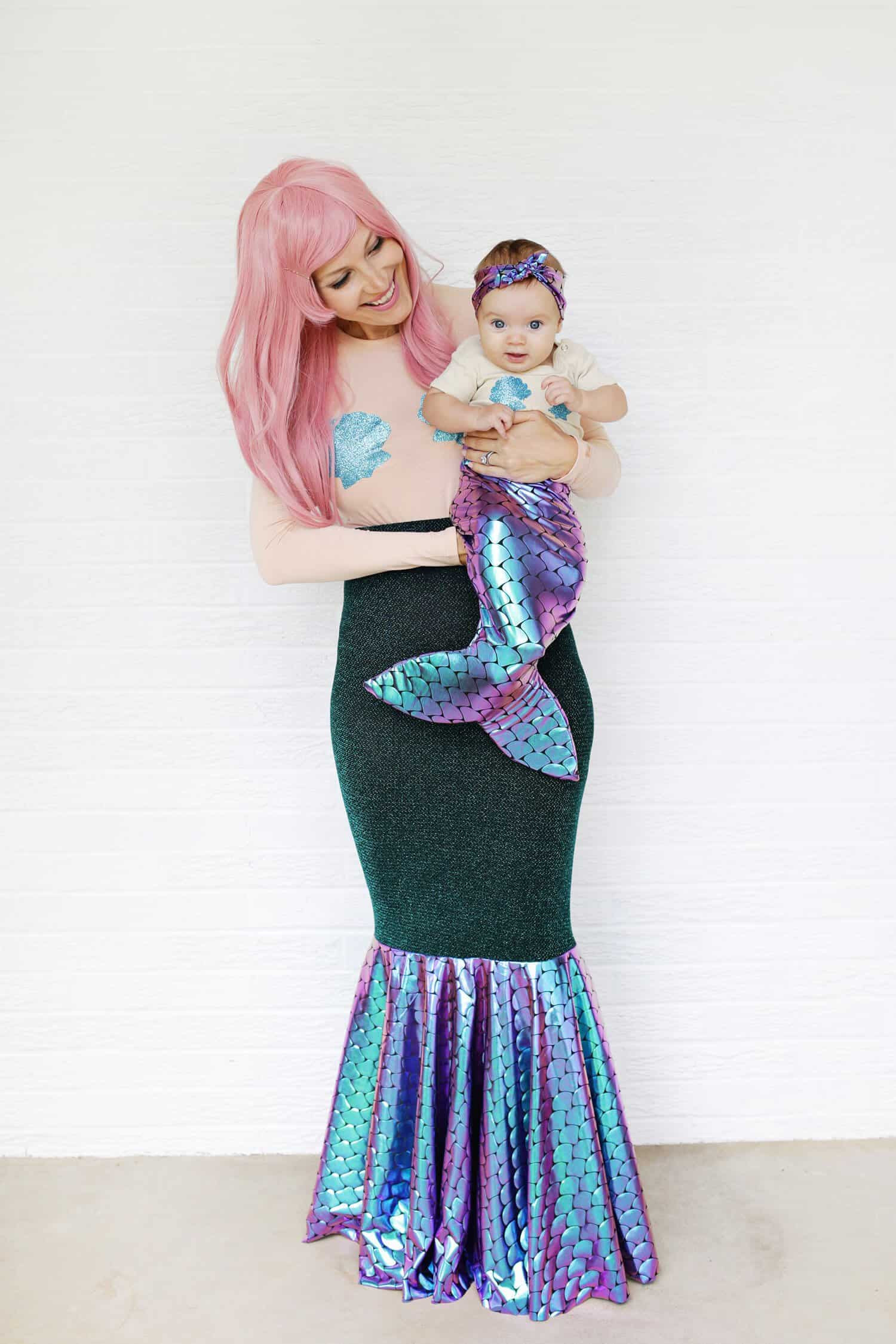 Mermaid Costume DIY
 Mother Daughter Mermaid Costume DIY A Beautiful Mess