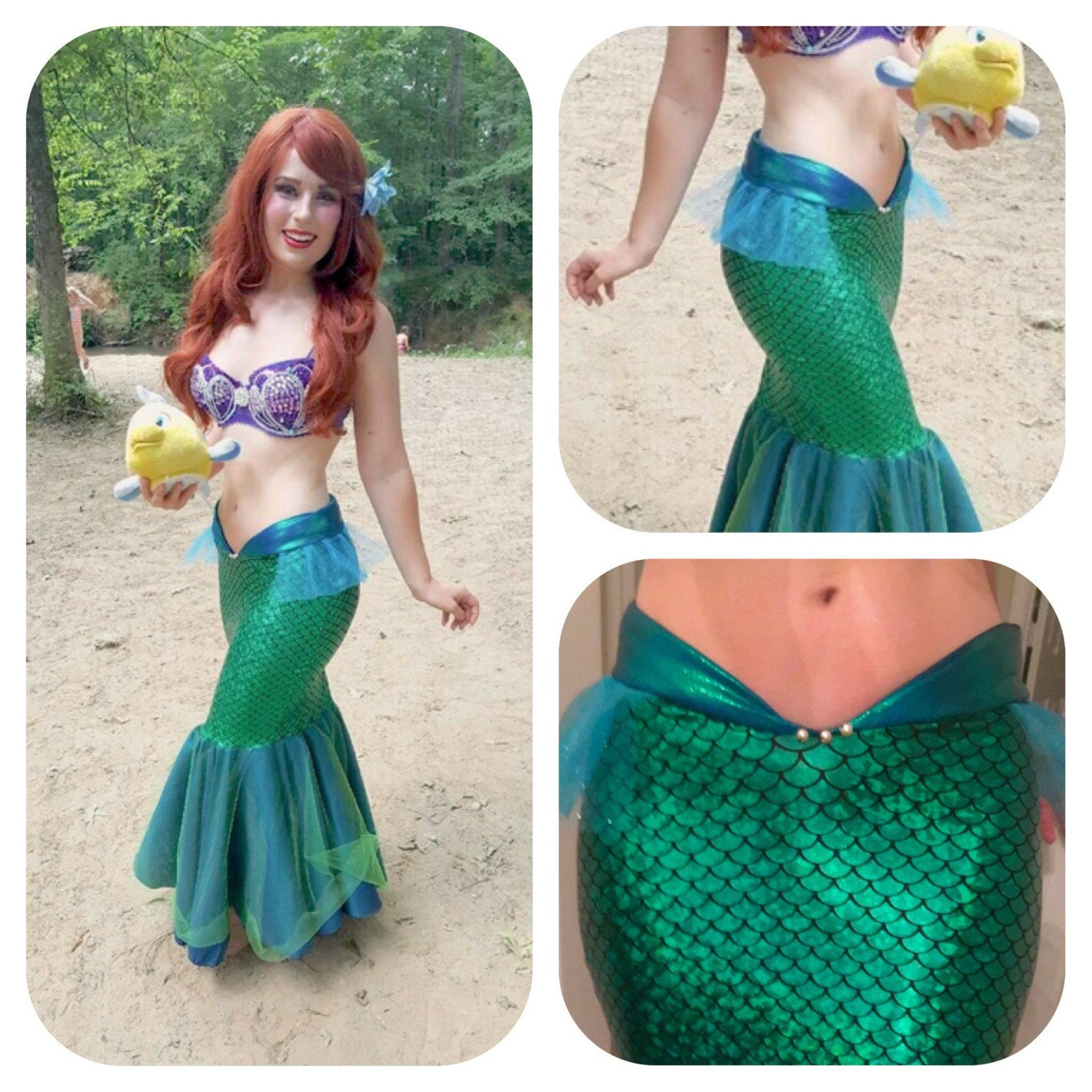Mermaid Costume DIY
 SEA MELODY mermaid tail little mermaid tail costume
