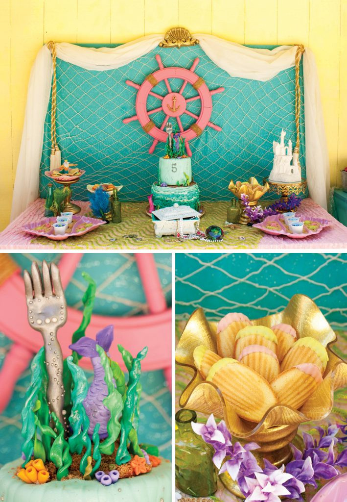 Mermaid Ideas For Party
 Crafty & Creative Little Mermaid Birthday Pool Party