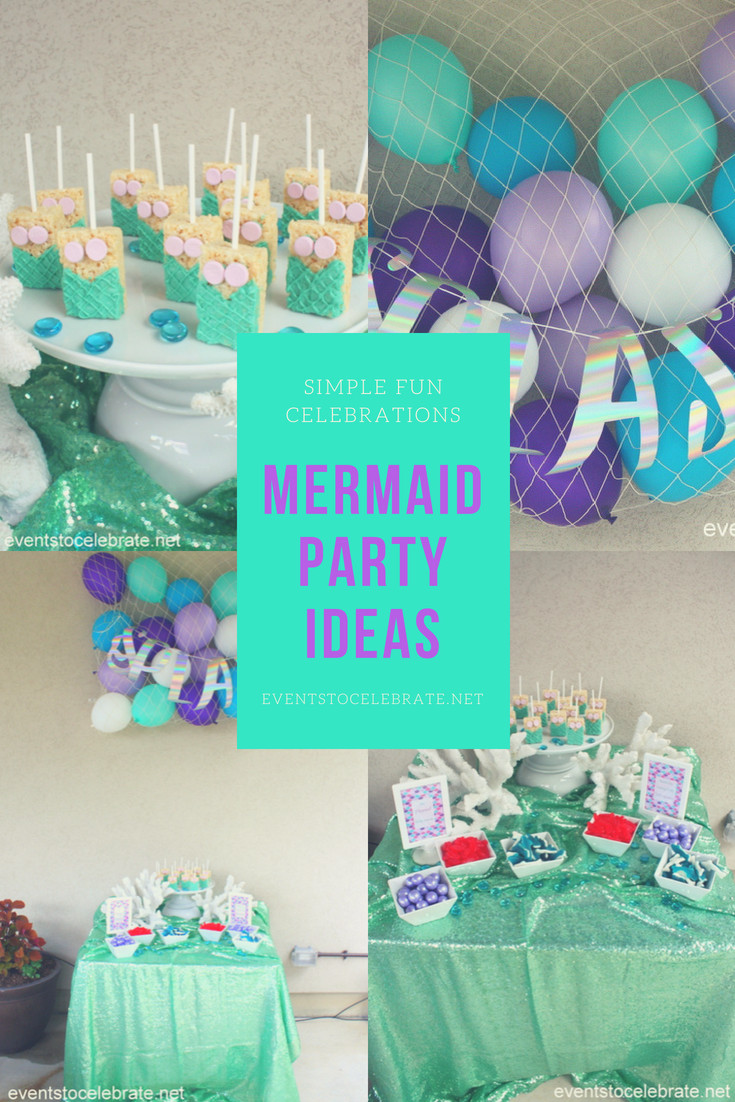 Mermaid Ideas For Party
 Mermaid Party Ideas