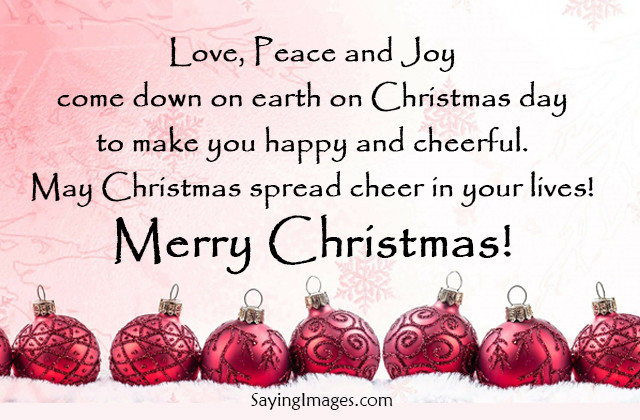 Merry Christmas Images And Quotes
 Merry Christmas Quotes &