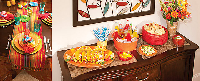 Mexican Dinner Party
 Designing a Dinner Party Mexican Fiesta