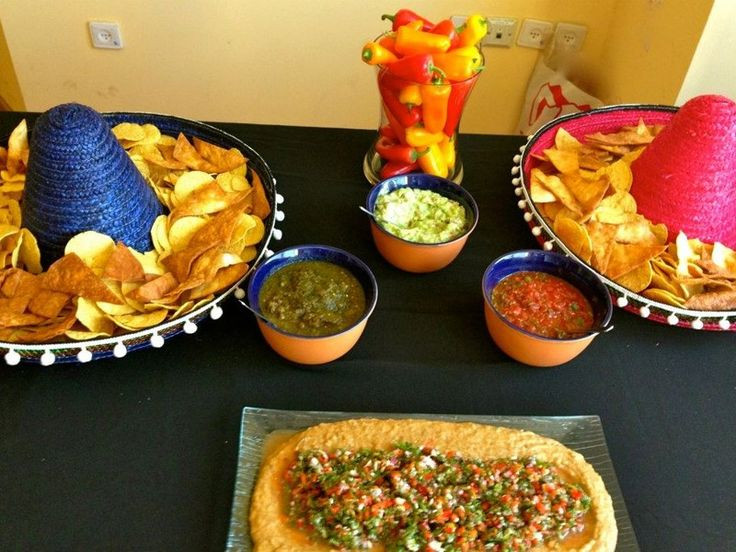 Mexican Dinner Party
 Gourmet Mexican Dinner Fiesta Party ideas