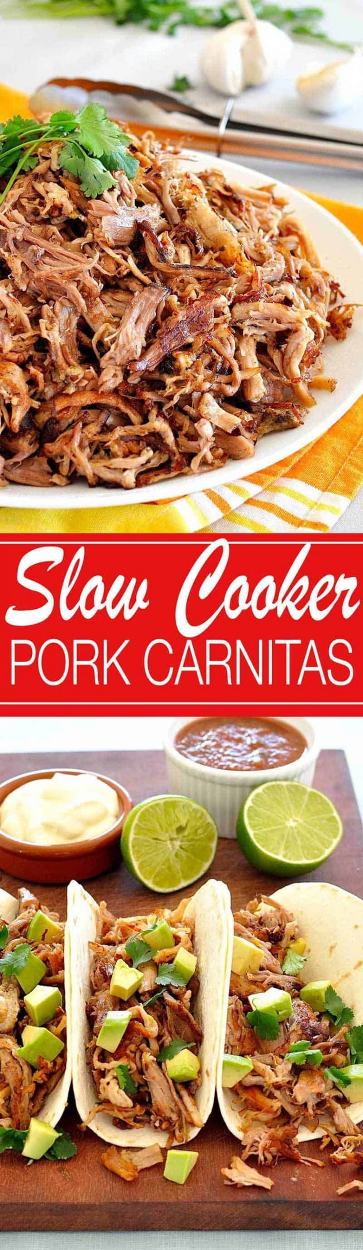Mexican Pork Carnitas Recipes
 Pork Carnitas Mexican Slow Cooker Pulled Pork