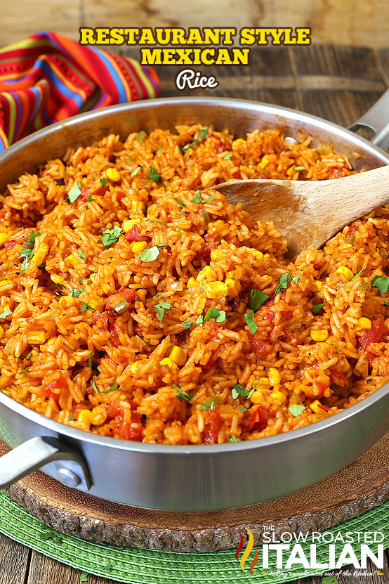 Mexican Rice Ingredients
 Restaurant Style Mexican Rice With VIDEO