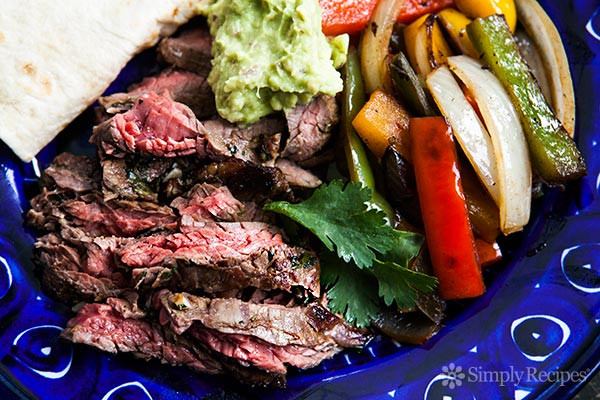 Mexican Steak Fajitas
 Beef Steak Fajitas Recipe