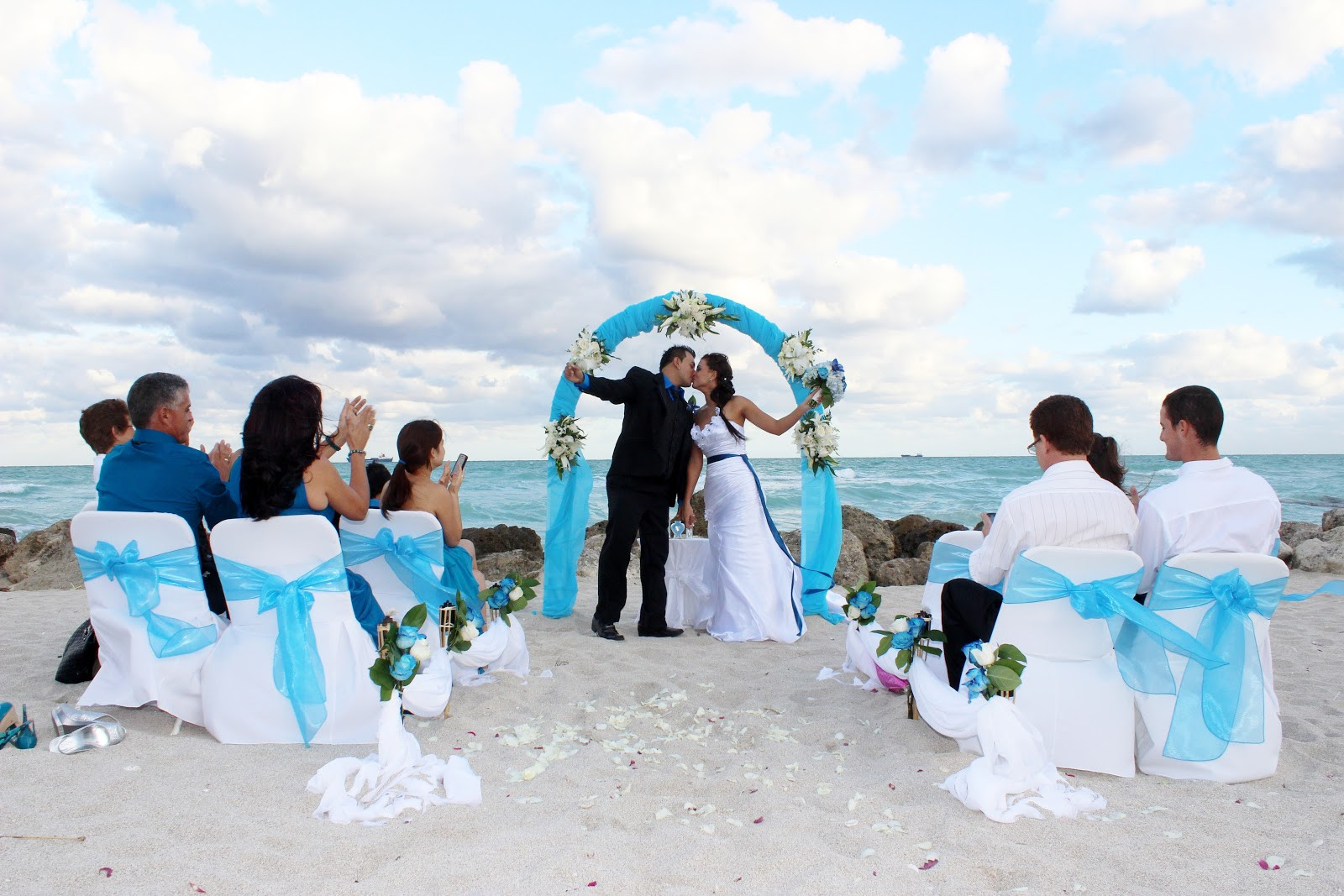 Miami Beach Wedding
 Affordable Beach Weddings 305 793 4387 "Something Blue