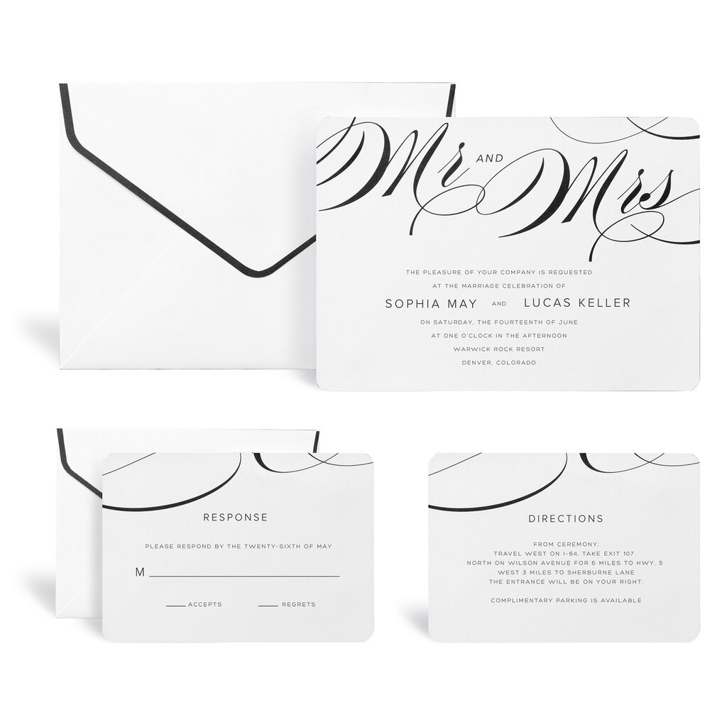 Michaels Wedding Invitations
 Buy the Mr & Mrs Wedding Invitation Kit By Celebrate It