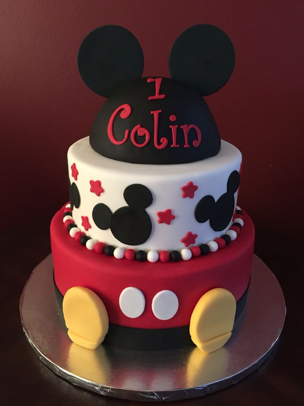 Mickey Mouse Birthday Cake Decorations
 Mickey Mouse Birthday Cake