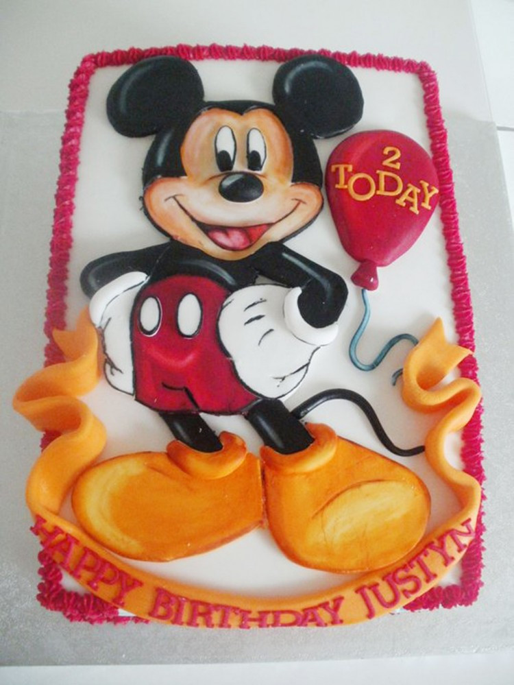 Mickey Mouse Birthday Cake Decorations
 Mickey Mouse Birthday Party Ideas Birthday Cake Cake