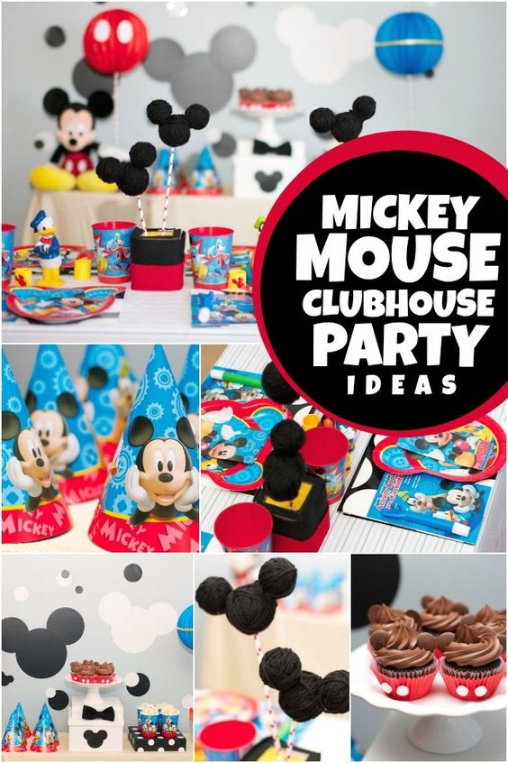 Mickey Mouse Clubhouse 1st Birthday Party
 A Disney Junior Mickey Mouse Birthday Party
