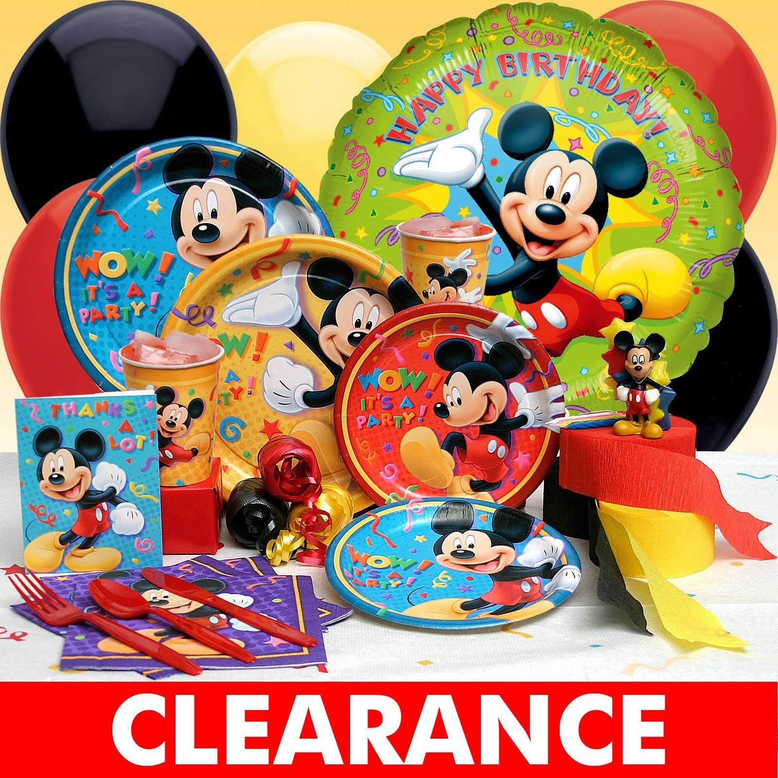 Mickey Mouse Clubhouse 1st Birthday Party Supplies
 mickey mouse clubhouse birthday party ideas