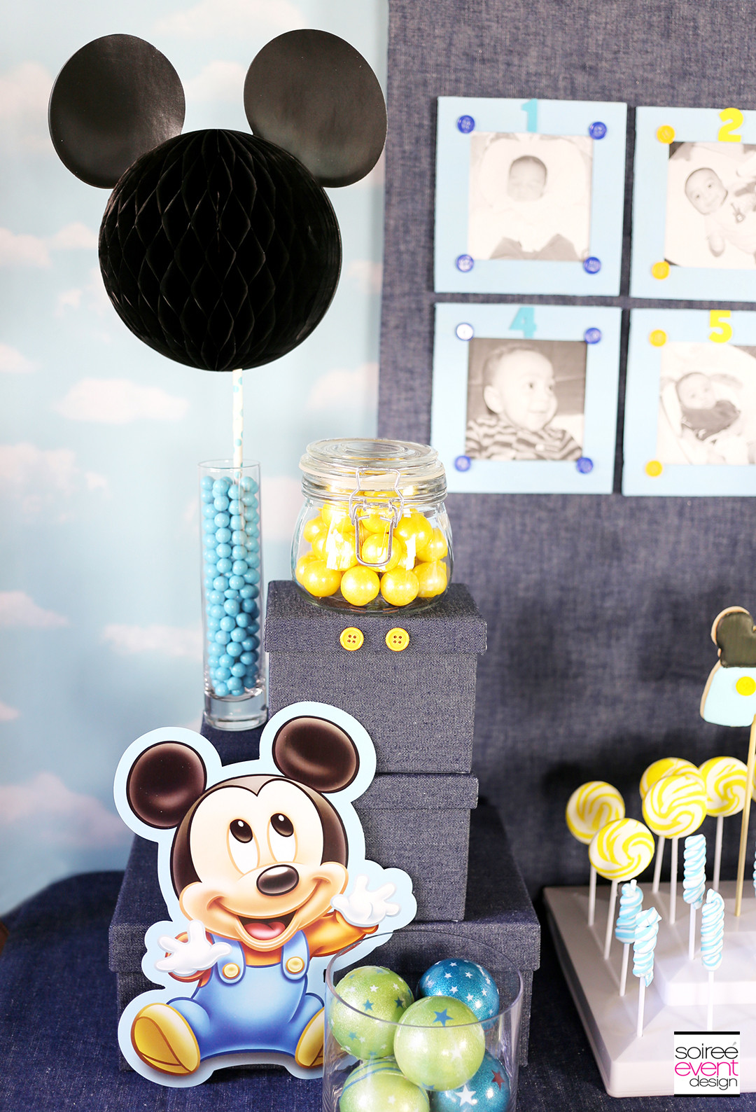 Mickey Mouse First Birthday Party Ideas
 Mickey Mouse First Birthday Party Ideas Soiree Event Design