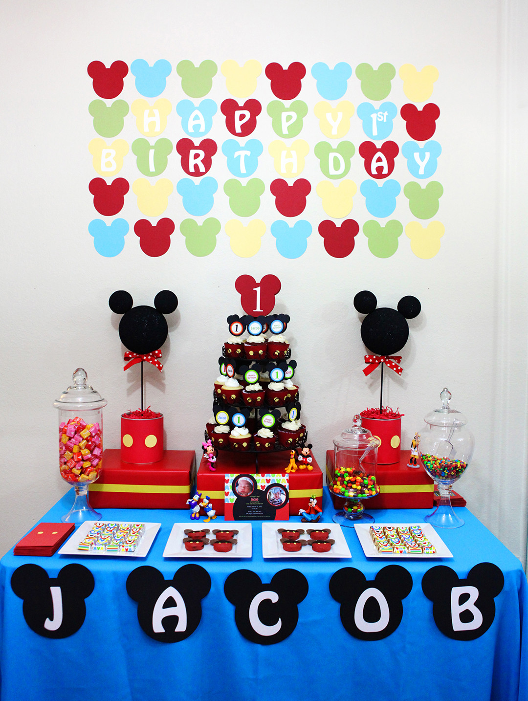 Mickey Mouse First Birthday Party Ideas
 Invitation Parlour Mickey Mouse Birthday Party