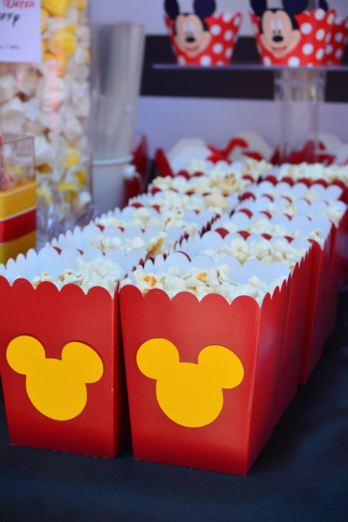 Mickey Mouse Ideas For A Birthday Party
 Kara s Party Ideas Mickey Mouse 1st Birthday Party via