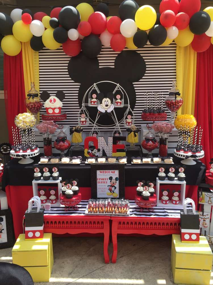 Mickey Mouse Ideas For A Birthday Party
 Mickey Mouse Birthday Party Ideas 1 of 10