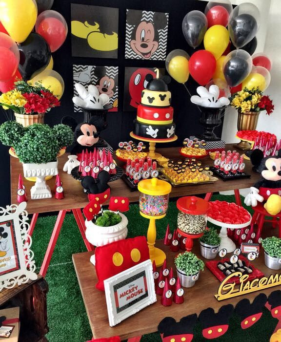 Mickey Mouse Ideas For A Birthday Party
 Mickey Mouse birthday party ideas