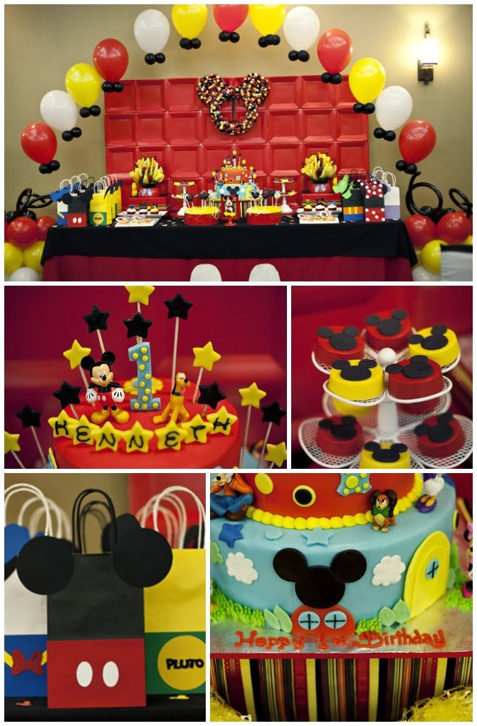 Mickey Mouse Ideas For A Birthday Party
 Friday Inspiration Mickey Mouse Themed Parties