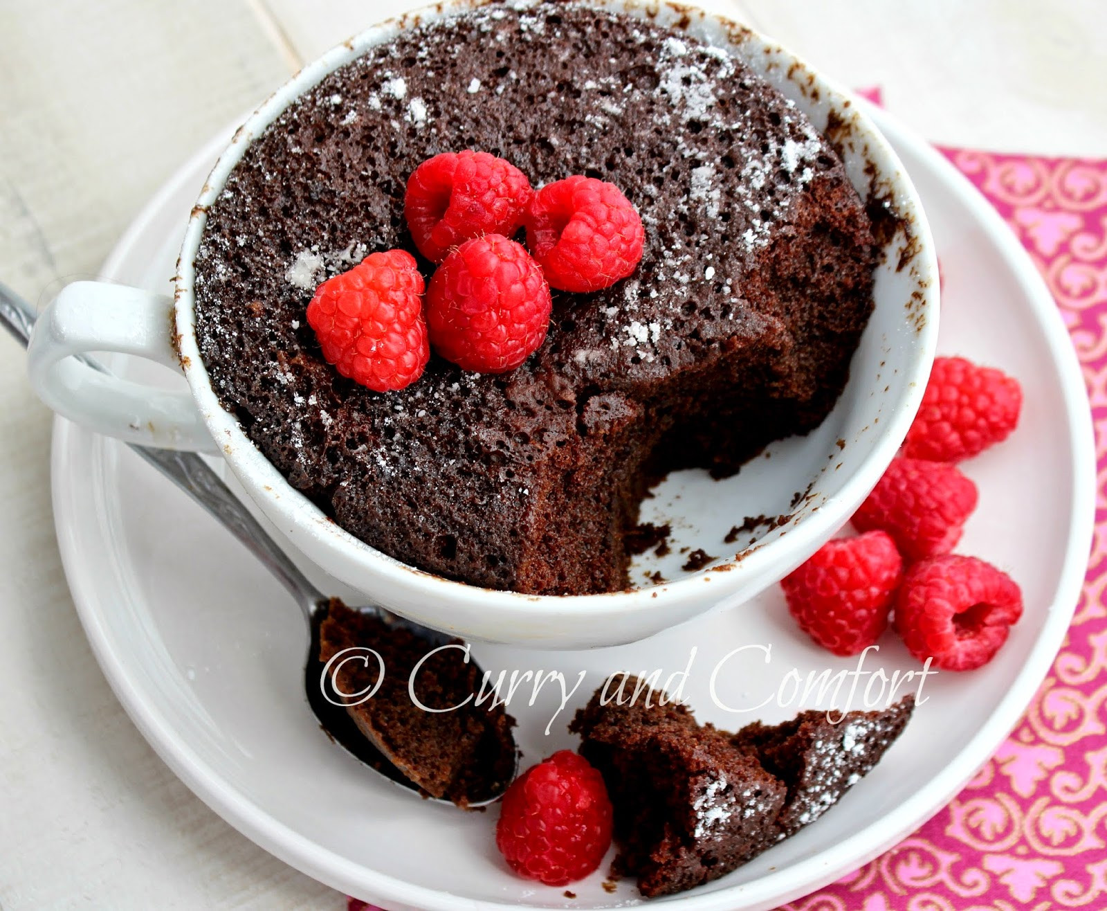 Microwave Cake In A Cup Recipes
 Kitchen Simmer 2 Minute Chocolate Mug Microwave Cake