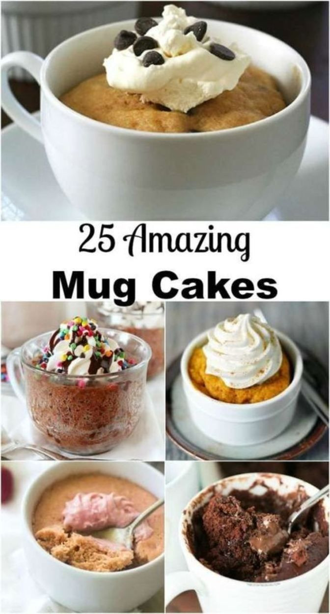 Microwave Cake In A Cup Recipes
 Dessert in Seconds 25 Amazing Cakes in a Mug on