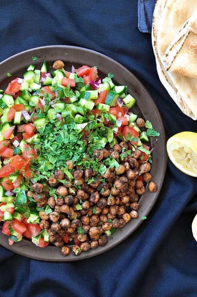 Middle Eastern Recipes
 Middle Eastern Spiced Chickpea Salad