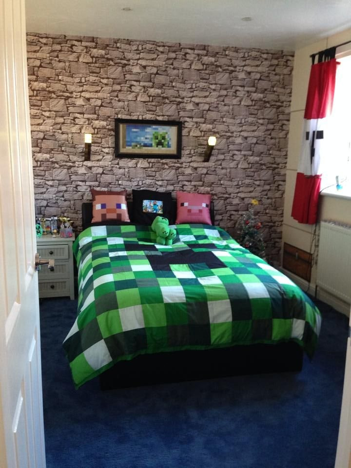 Minecraft Bedroom Wallpaper
 Minecraft Bedroom Wallpaper