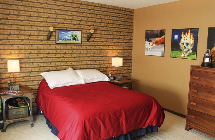 Minecraft Bedroom Wallpaper
 Minecraft Wallpaper for Bedroom WallpaperSafari
