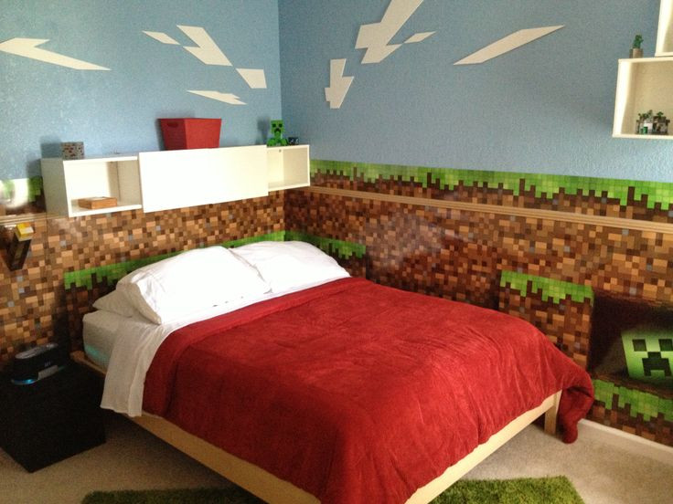 Minecraft Bedroom Wallpaper
 7 Minecraft Bedrooms We All Want