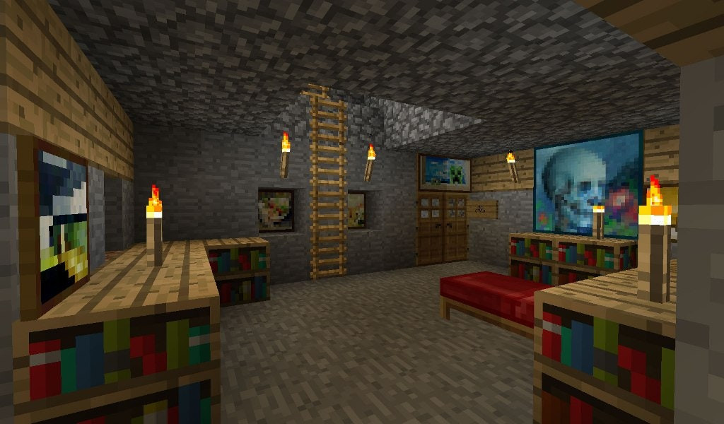 Minecraft Bedroom Wallpaper
 Minecraft Bedroom Wallpaper