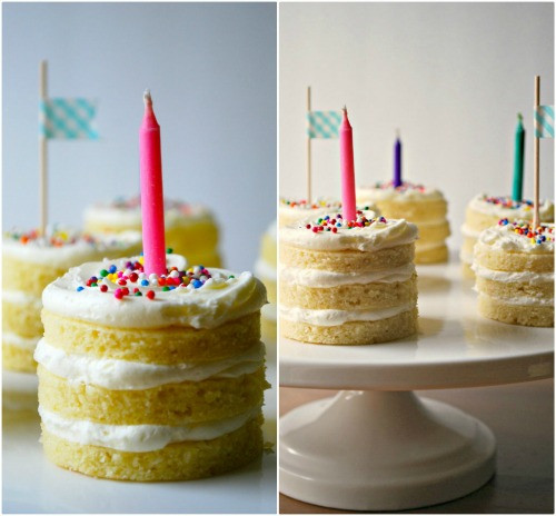 Mini Birthday Cake
 Mini Birthday Cakes Family Bites