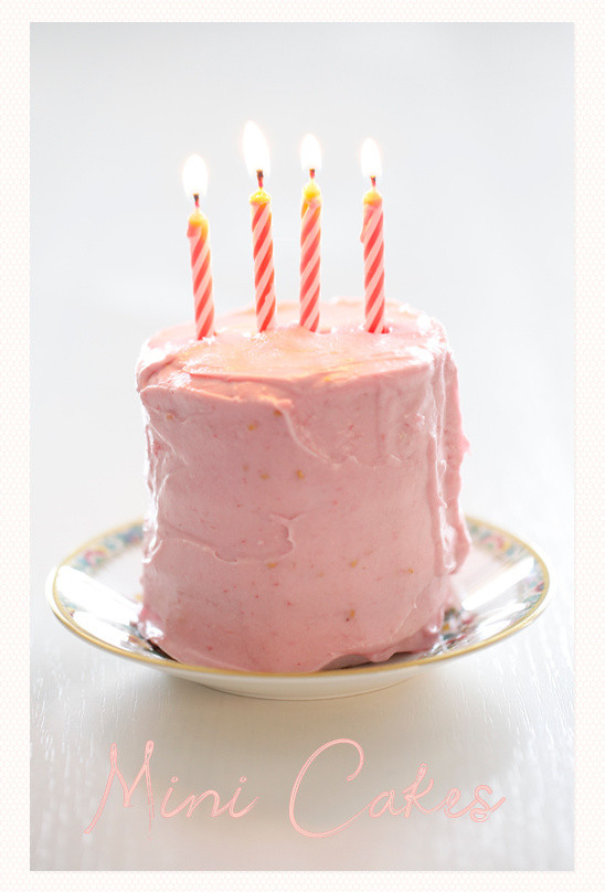 Mini Birthday Cake
 How To Make Mini Cakes