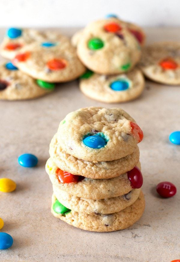 Mini Cookies Recipe
 Soft Batch Mini M&M Cookies – Cake n Knife