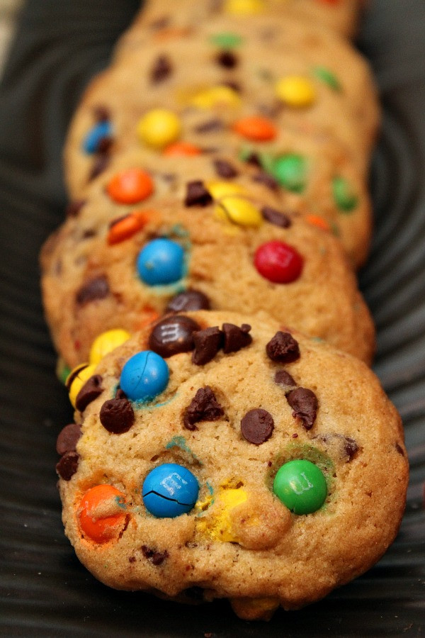 Mini Cookies Recipe
 Mini Chocolate Chip M&M Cookies