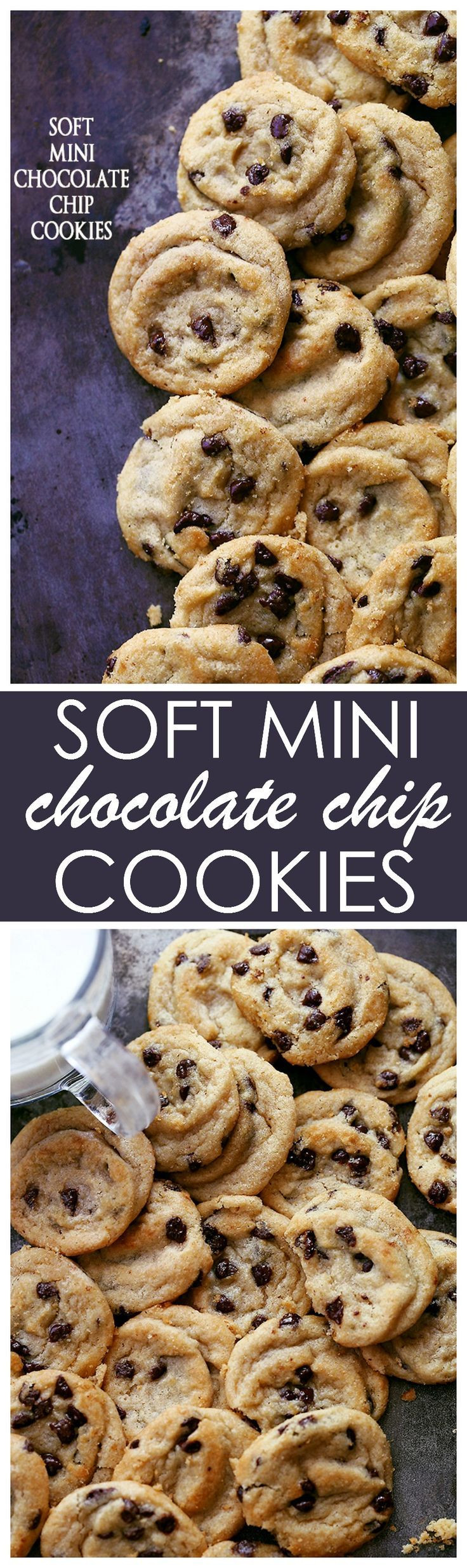 Mini Cookies Recipe
 Soft Mini Chocolate Chip Cookies No one can resist a