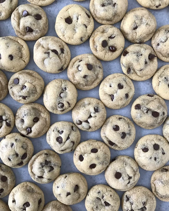 Mini Cookies Recipe
 Mini Chocolate Chip Cookies
