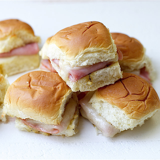Mini Ham Sandwiches
 Baked Ham and Cheese Mini Sandwiches Recipe