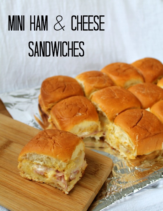 Mini Ham Sandwiches
 Mini Ham and Cheese Sandwiches – How to be Awesome on $20