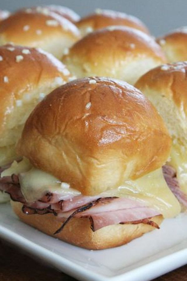 Mini Ham Sandwiches
 Mini Baked Ham Sandwiches Recipe