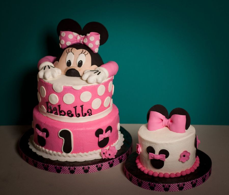 Minnie Mouse 1st Birthday Cakes
 1St Birthday Minnie Mouse Cake CakeCentral