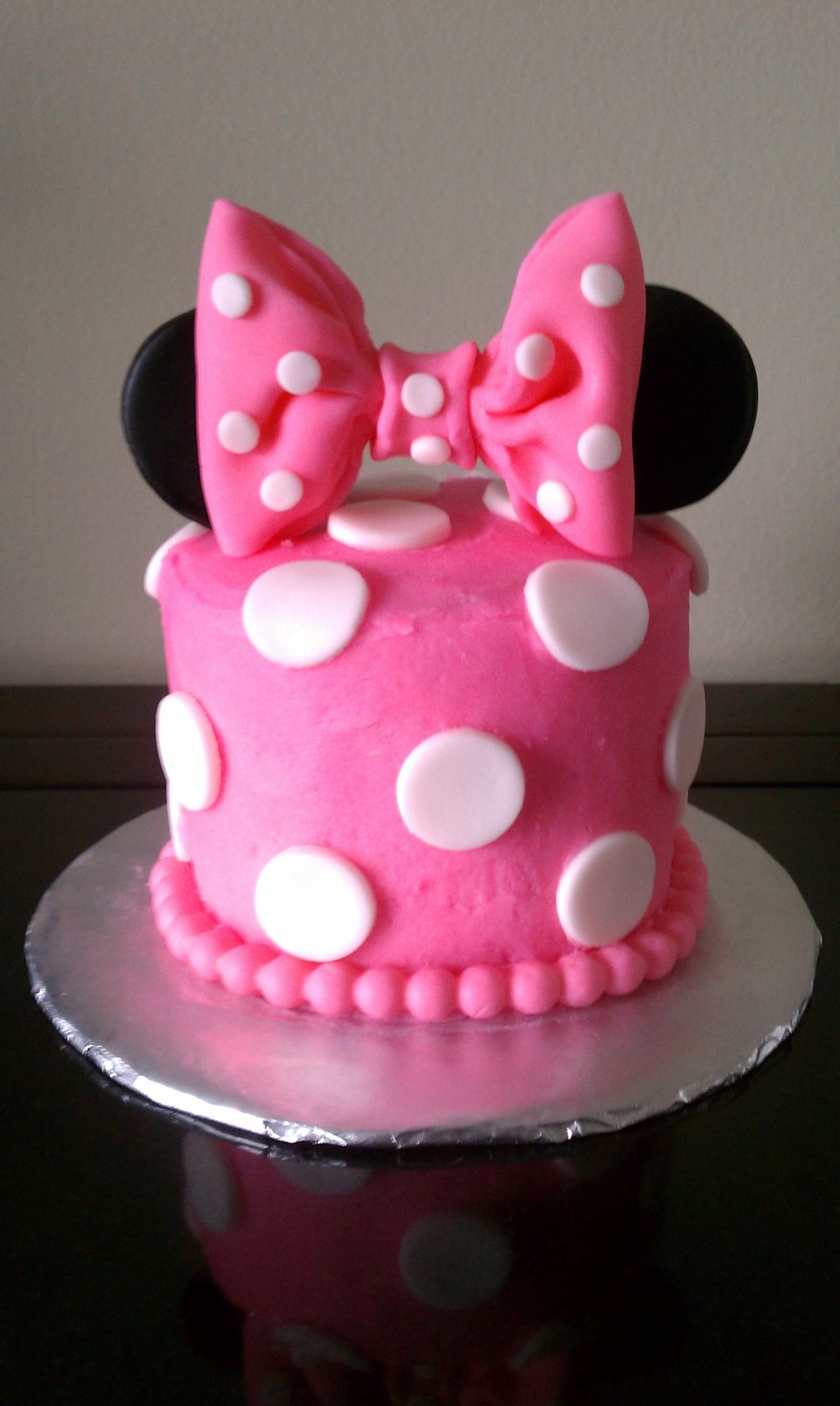 Minnie Mouse 1st Birthday Cakes
 Minnie Mouse 1St Birthday Smash Cake CakeCentral