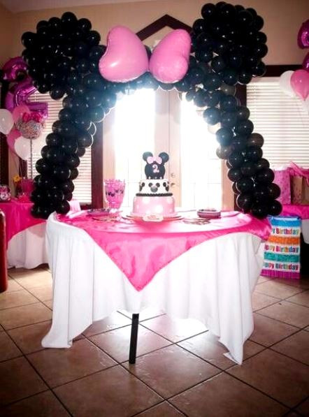 Minnie Mouse Birthday Decor
 Minnie Mouse Birthday Party Ideas Pink Lover