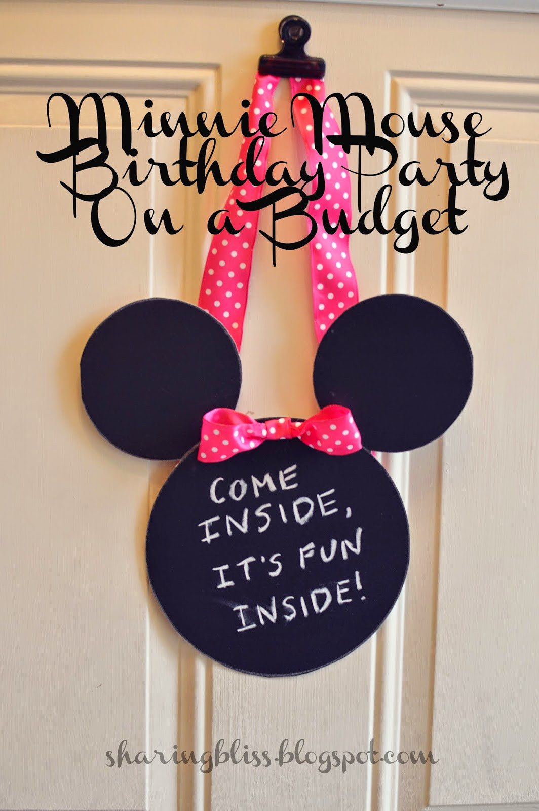 Minnie Mouse Birthday Decorations
 Minnie Mouse Birthday Party on a Bud